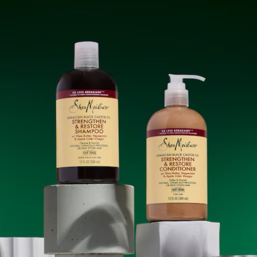 Shea Moisture Jamaican Black Castor Oil Strengthen & Restore Shampoo