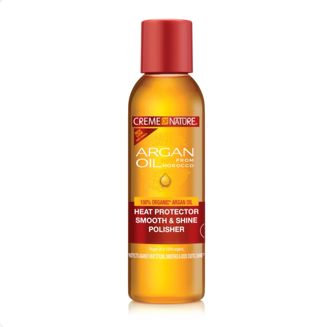 Creme of Nature Argan Oil from Morocco Heat Protector Smooth & Shine Polisher