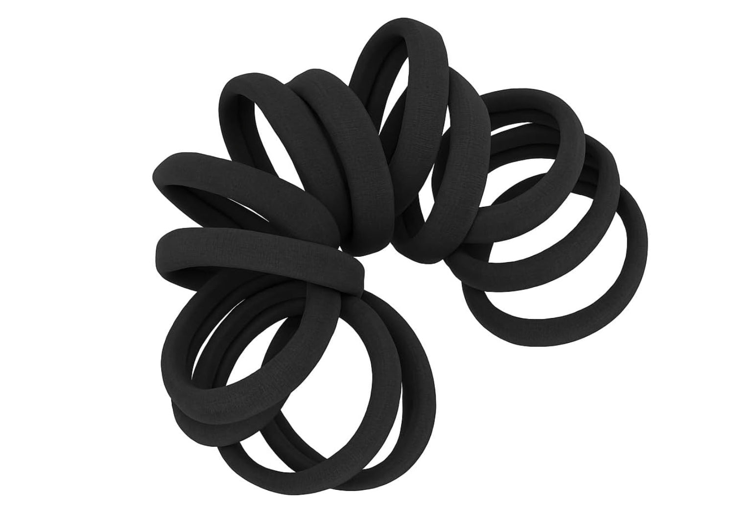 Adorn Haircare Pack of 10 Hair Tie – Black